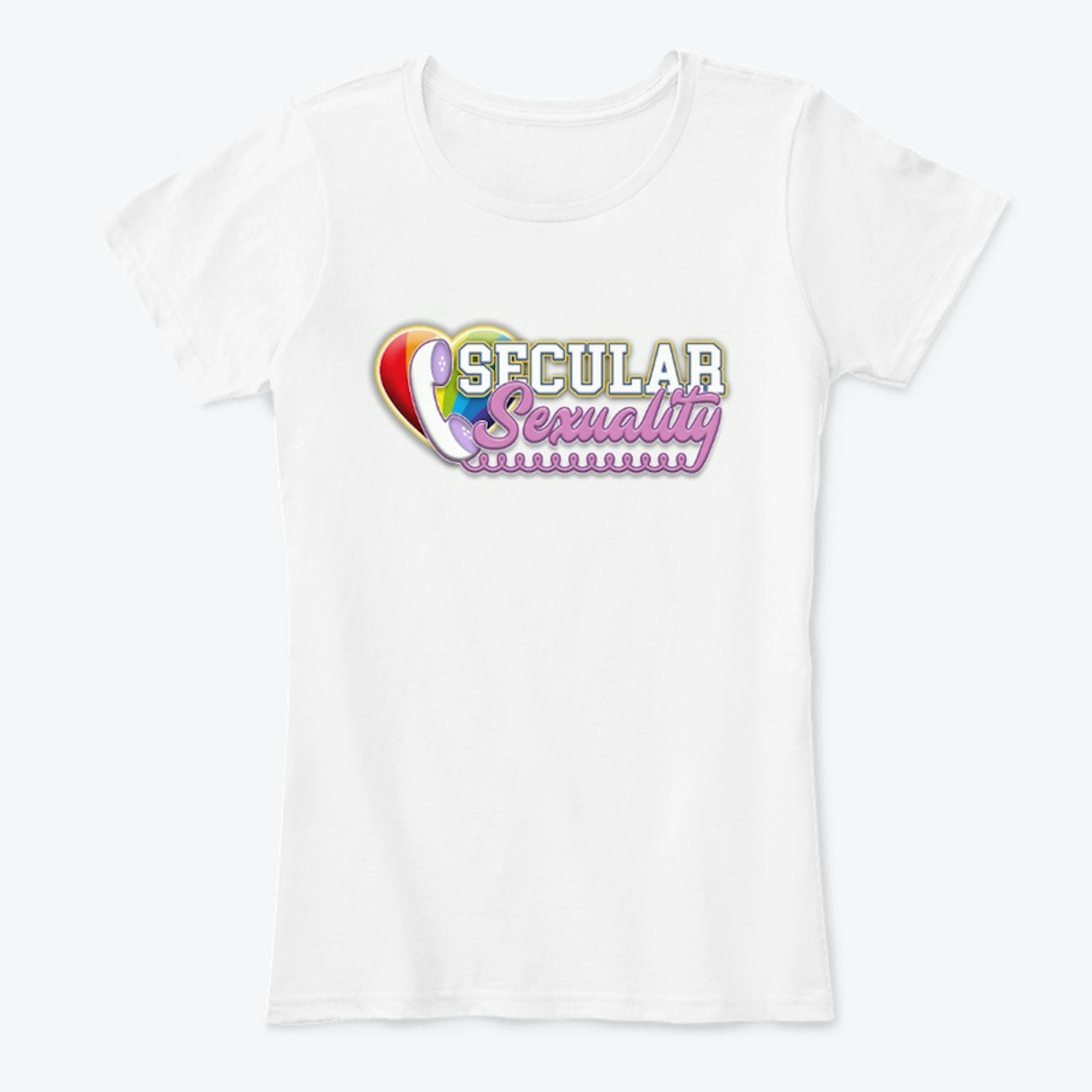 Secular Sexuality - Full Logo - White